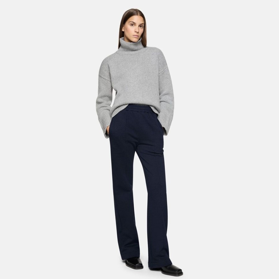 Dame Dondup Strik | Dondup - Rollneck Sweater Gra