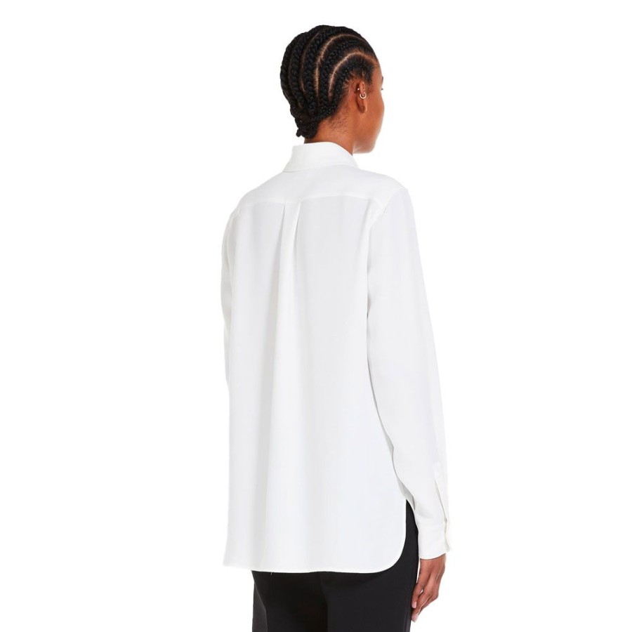 Dame MaxMara Skjorter | Max Mara - Euforia Shirt Off White