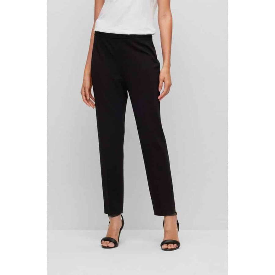 Dame BOSS WOMEN Bukser | Boss - Tillunara Pants Sort