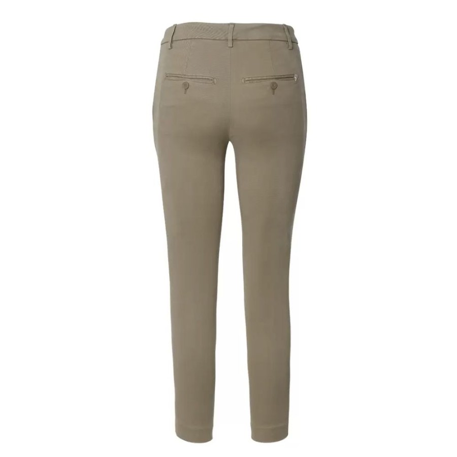 Dame Dondup Bukser | Dondup - Perfect Bukser Khaki