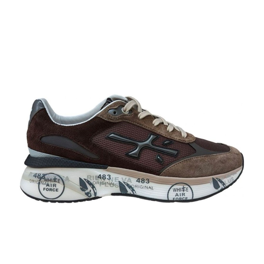 Herren Premiata Sneakers | Premiata - Moerun Sneakers Brun