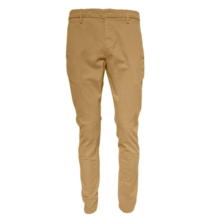 Herren Dondup MEN Bukser | Dondup - Gaubert Chinos Sand