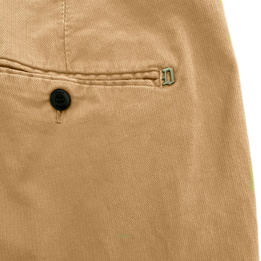 Herren Dondup MEN Bukser | Dondup - Gaubert Chinos Sand