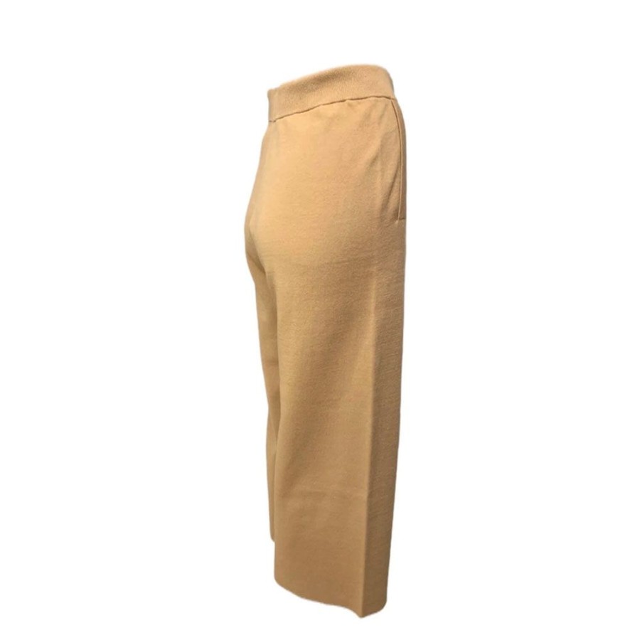 Dame BOSS WOMEN Bukser | Boss - C_Flaga Bukser Beige