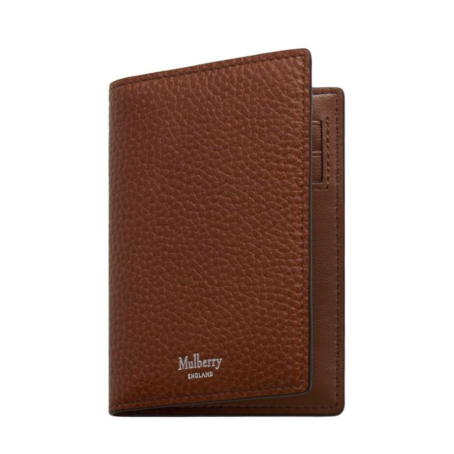 Herren Mulberry MEN Punge | Mulberry - Vertical Card Wallet, Oak