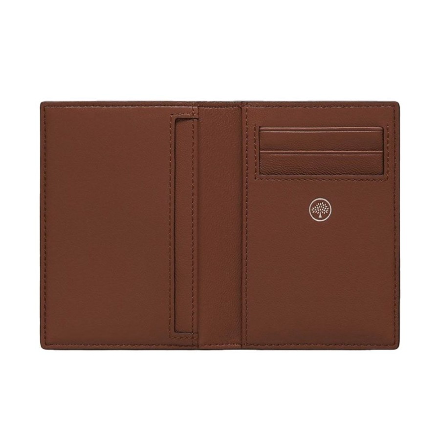 Herren Mulberry MEN Punge | Mulberry - Vertical Card Wallet, Oak