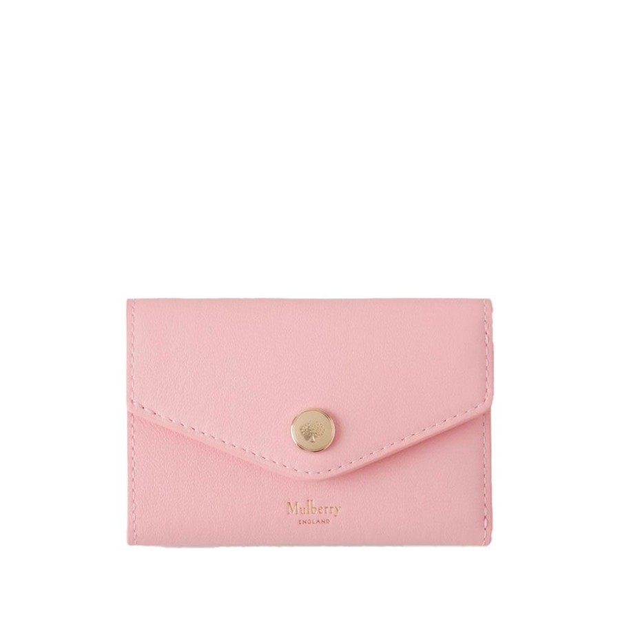 Dame Mulberry Punge | Mulberry - Folded Multicard Wallet, Powder Rose