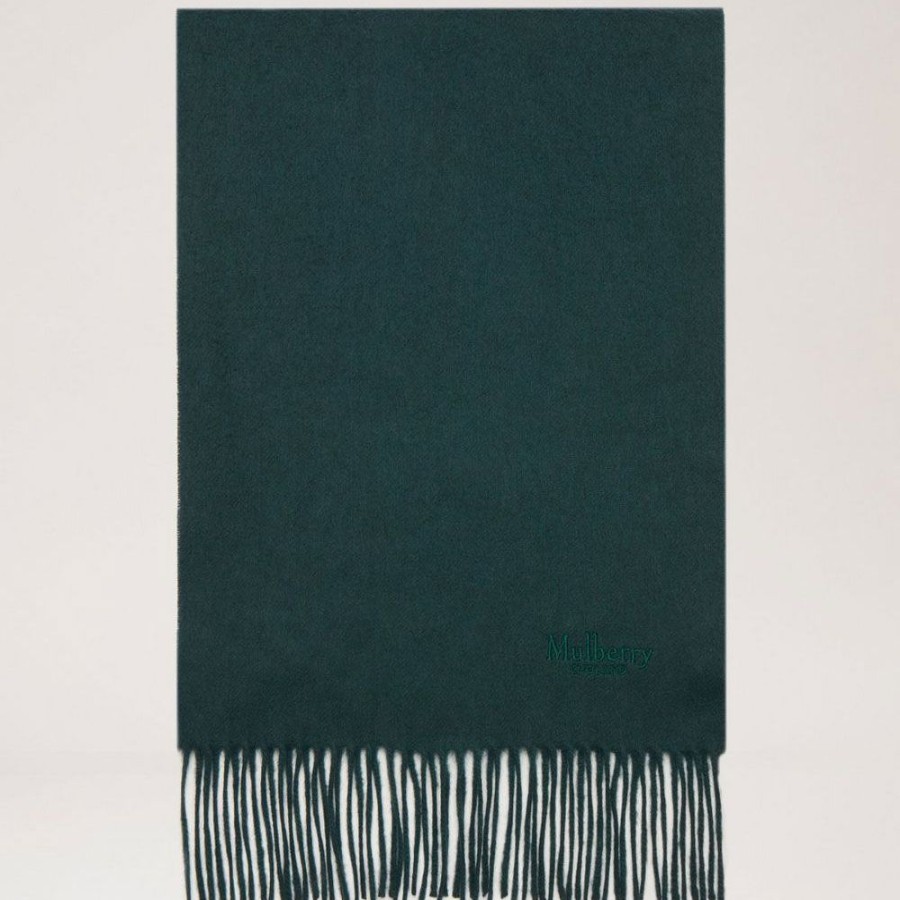 Dame Mulberry Torklaeder | Mulberry - Cashmere Scarf, Mulberry Green