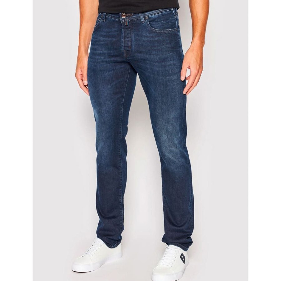 Herren Jacob Cohu00ebn MEN Jeans | Jacob Cohu00Ebn - Nick Jeans Mork Bla