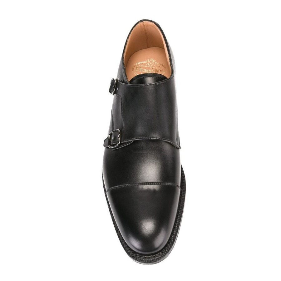 Herren Churchs Monk Straps | Church'S - Detroit Monk Strap Shoes Sort