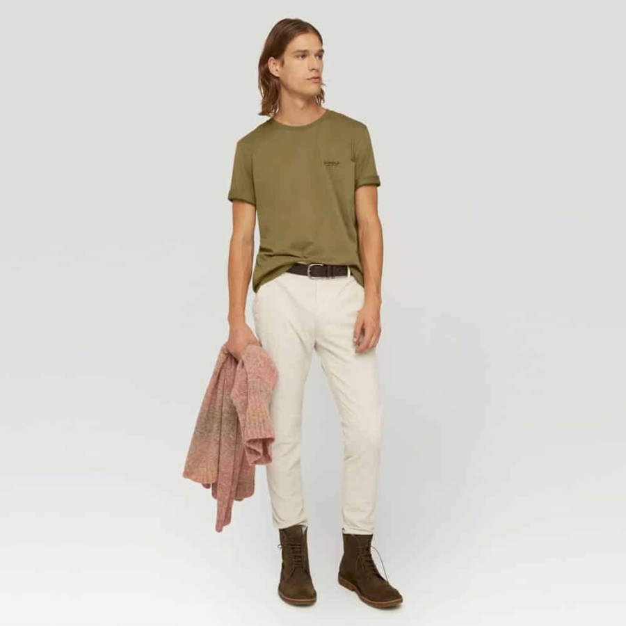 Herren Dondup MEN T-Shirts | Dondup - T-Shirt Army