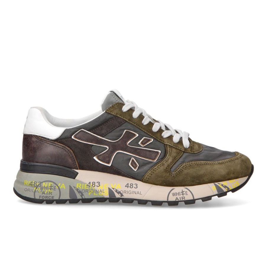 Herren Premiata Sneakers | Premiata - Mick Sneakers Army