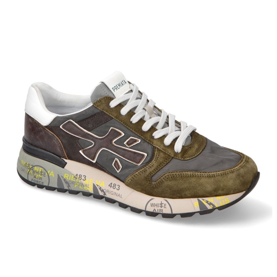 Herren Premiata Sneakers | Premiata - Mick Sneakers Army