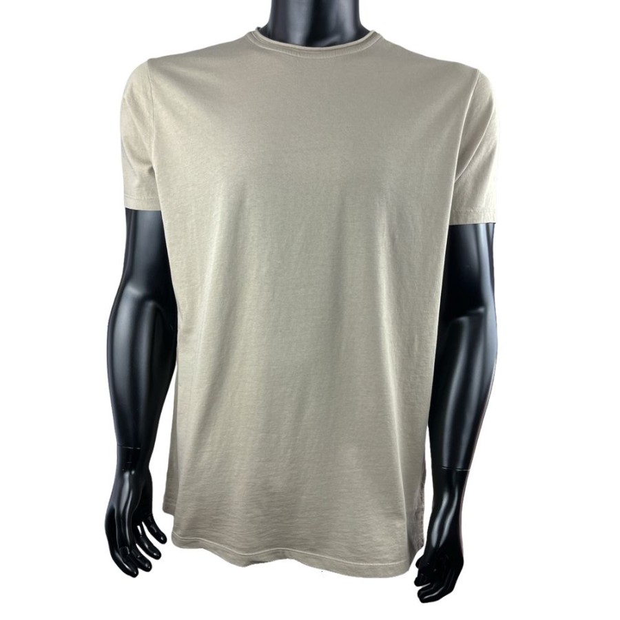 Herren Daniele Fiesoli T-Shirts | Daniele Fiesoli - T-Shirt Beige