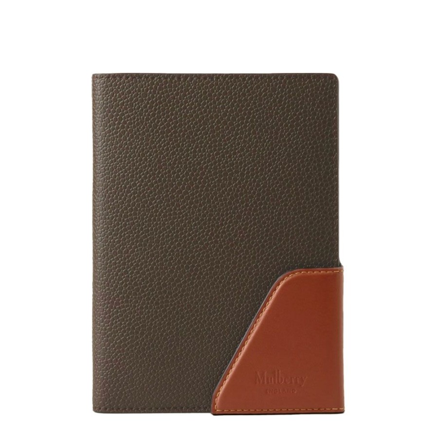 Herren Mulberry MEN Punge | Mulberry - Heritage Travel Wallet, Mole-Cognac