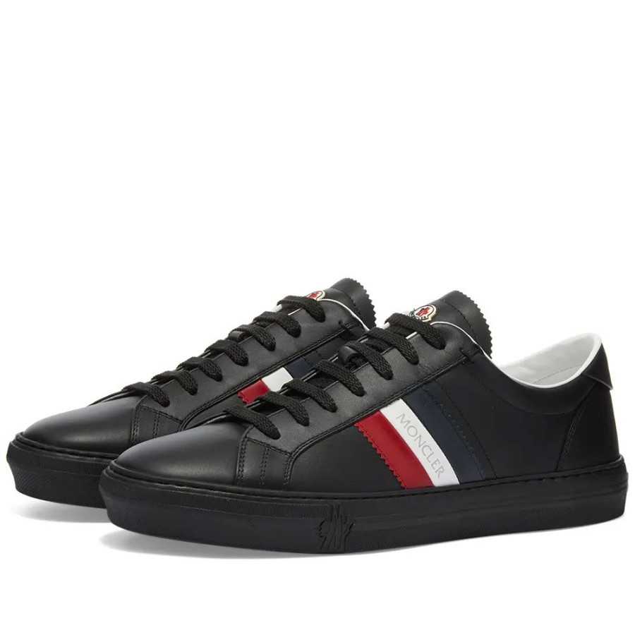 Herren MONCLER HERRE Sneakers | Moncler - New Monaco Sneakers Sort