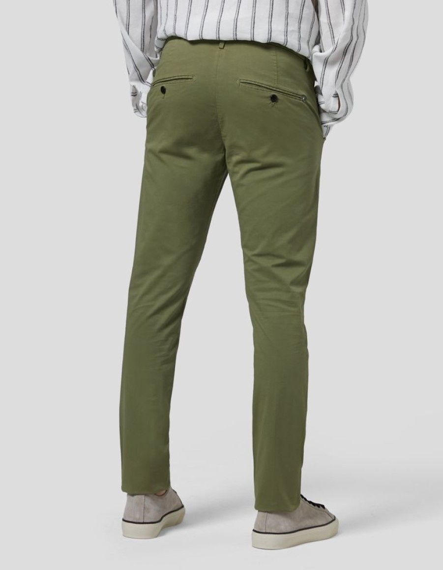 Herren Dondup MEN Bukser | Dondup - Gaubert Chinos Lys Gron