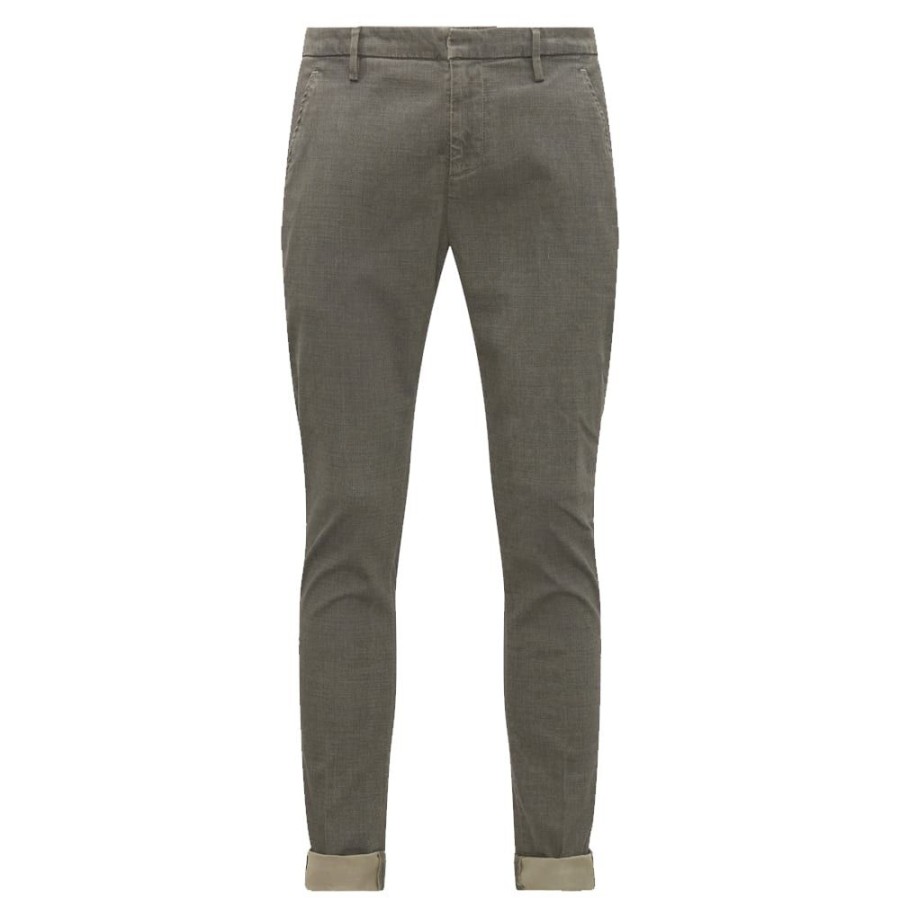 Herren Dondup MEN Bukser | Dondup - Gaubert Pants Dusty Army