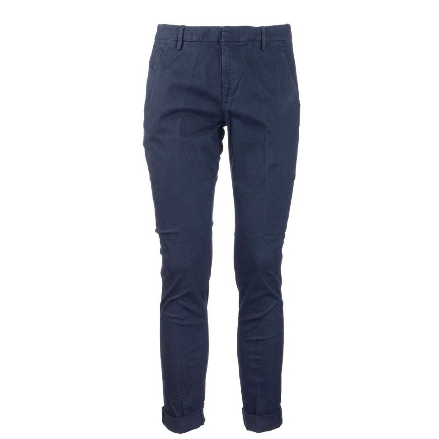 Herren Dondup MEN Bukser | Dondup - Gaubert Chinos Navy