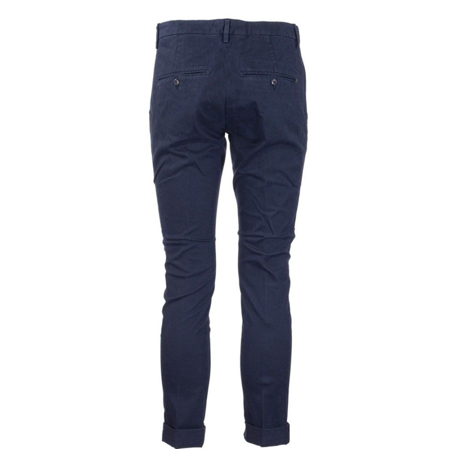 Herren Dondup MEN Bukser | Dondup - Gaubert Chinos Navy