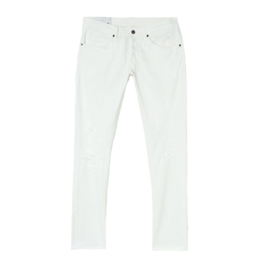 Herren Dondup MEN Jeans | Dondup - George Jeans Hvid