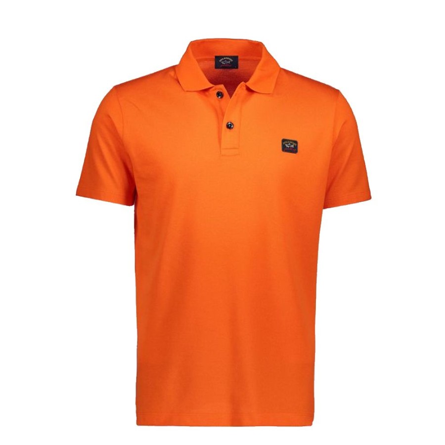 Herren Paul & Shark Polo | Paul & Shark Polo Orange