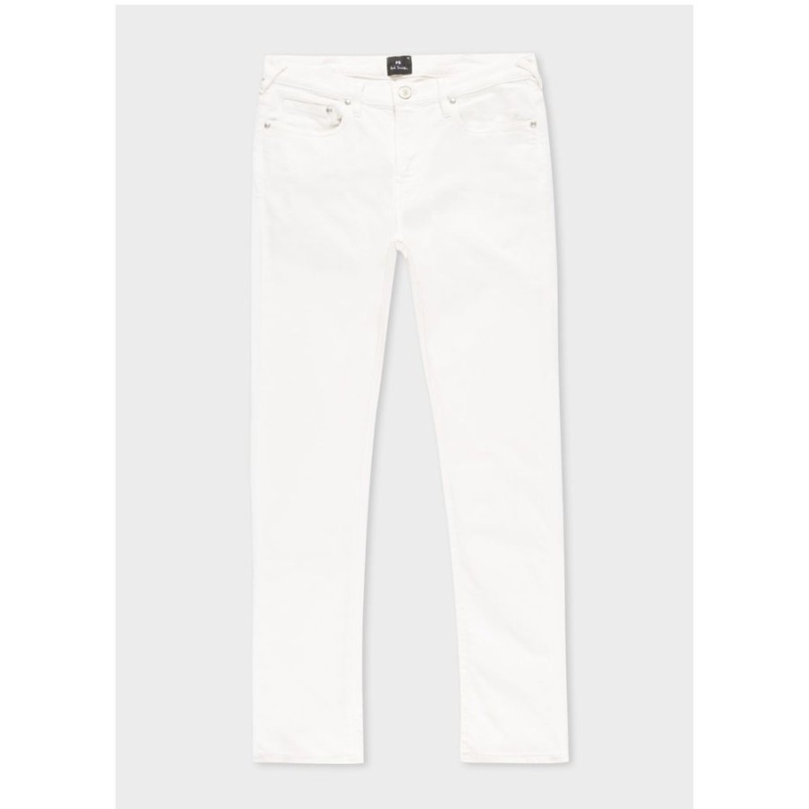 Herren Paul Smith Jeans | Ps By Paul Smith - Slim Fit Jeans Hvid