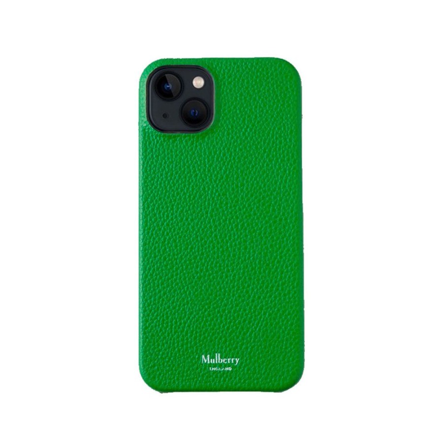 Herren Mulberry Iphone Covers | Mulberry - Iphone 13 Cover, Lawn Green