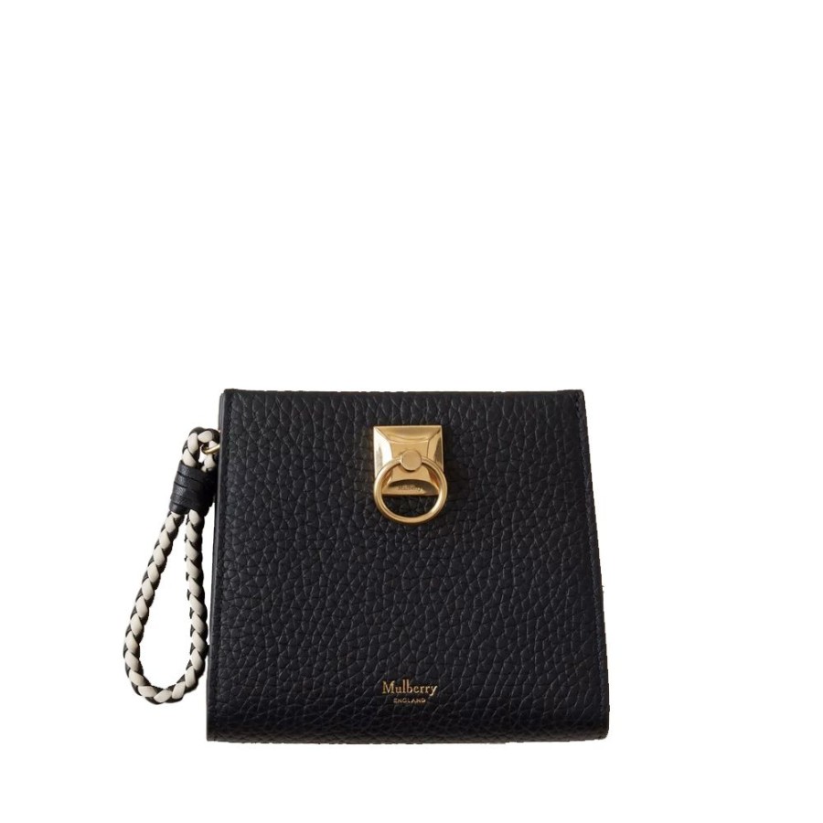 Dame Mulberry Punge | Mulberry - Iris Coin Zip Around Clutch, Black