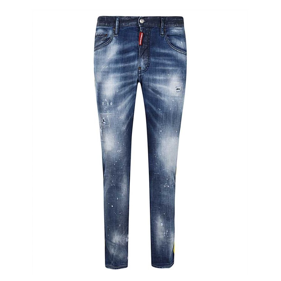 Herren Dsquared2 Jeans | Dsquared2 - Skater Jeans Denim