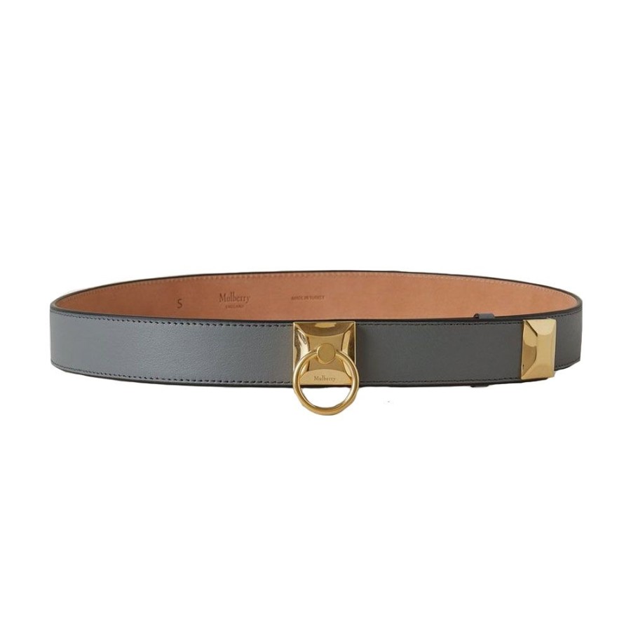 Dame Mulberry Baelter | Mulberry - Iris Belt, Charcoal