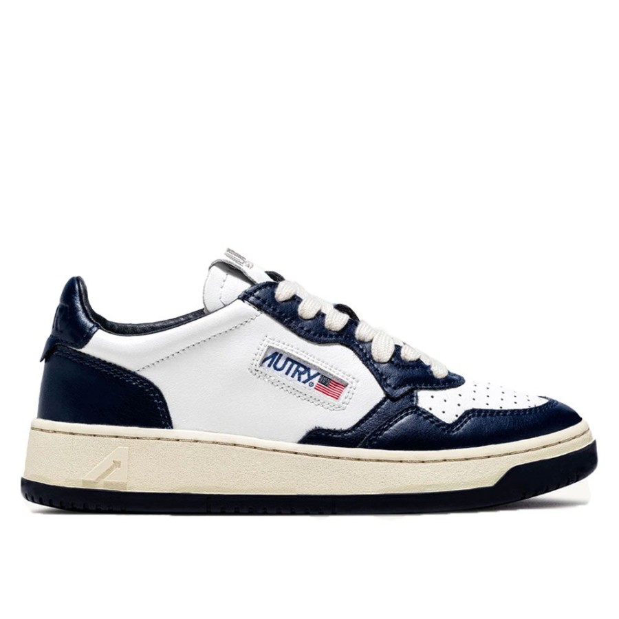 Dame Autry Sneakers | Autry - Medalist Low Sneakers Marine