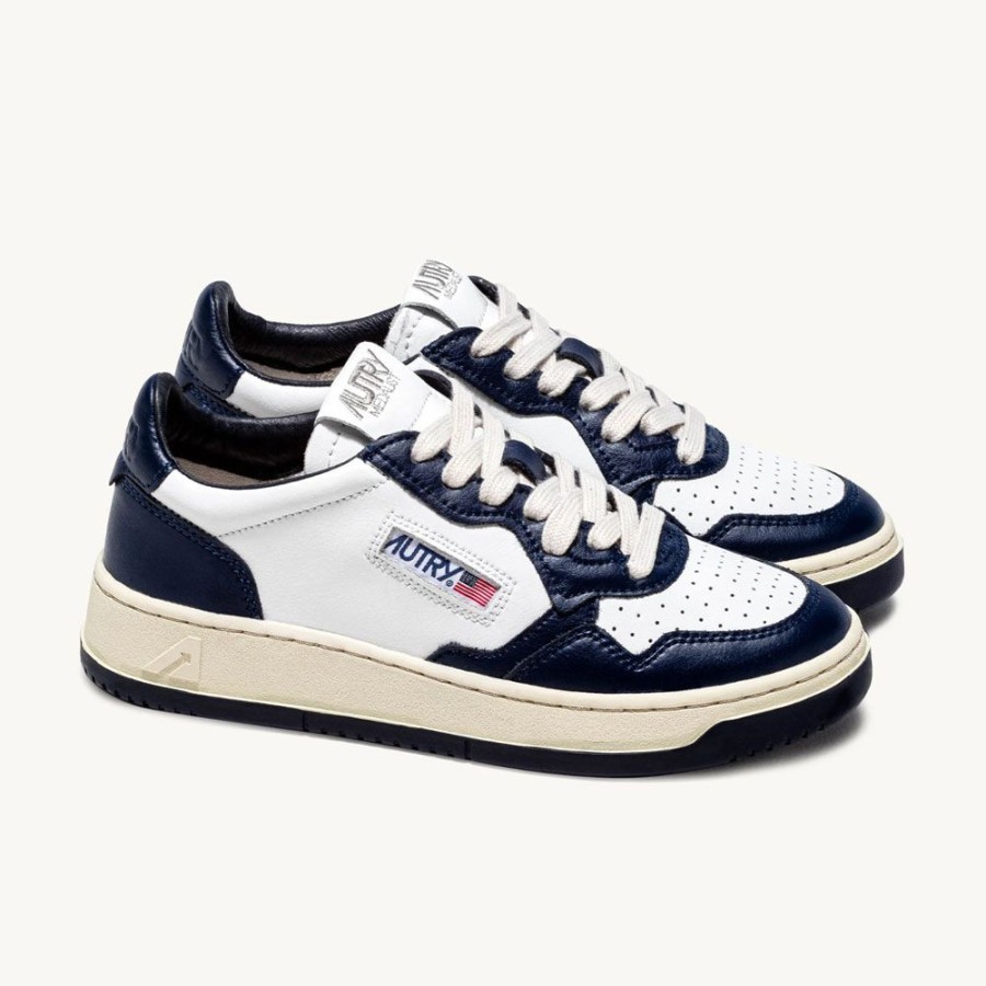 Dame Autry Sneakers | Autry - Medalist Low Sneakers Marine