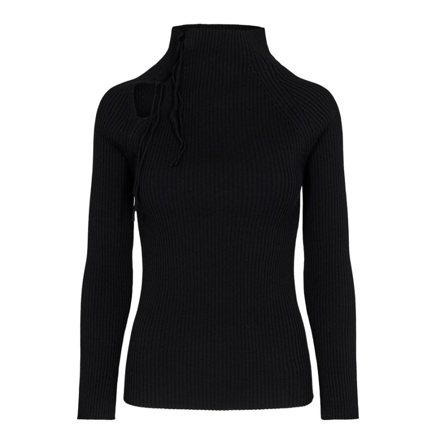 Dame Levetu00e9 Room Bluser | Levetu00E9 Room - Agnes-6 Pullover Shirt Sort