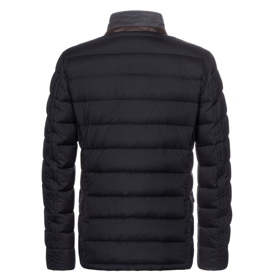 Herren MooRER Overtoj | Moorer - Zayn Down Jacket Navy