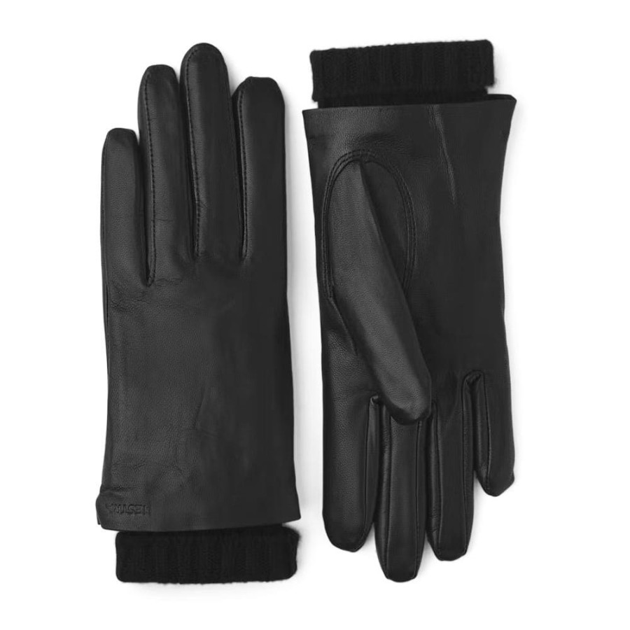 Dame Hestra Handsker | Hestra - Megan Gloves Sort