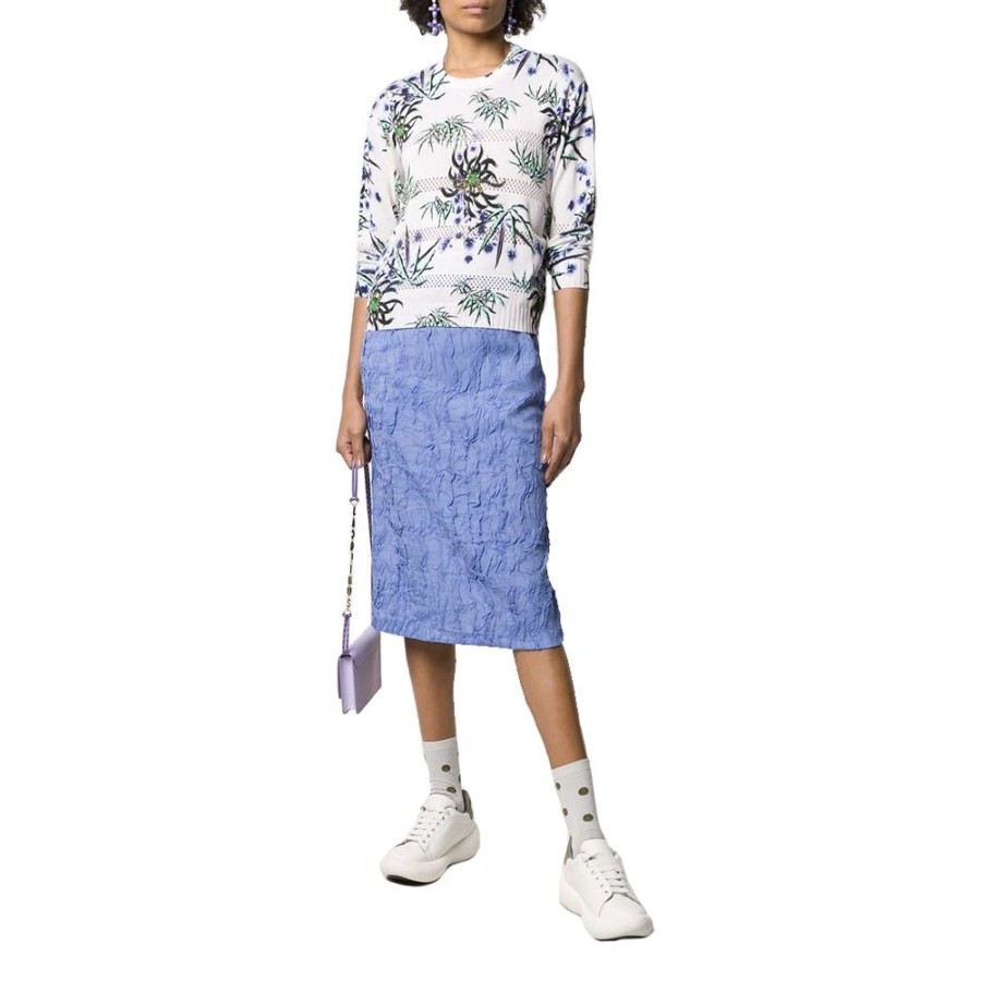 Dame Kenzo Nederdele | Kenzo - Nederdel, Wisteria Lys Bla