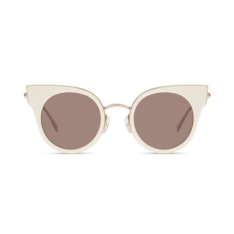 Dame MaxMara Solbriller | Max Mara - Ilde1 Solbriller, Cream