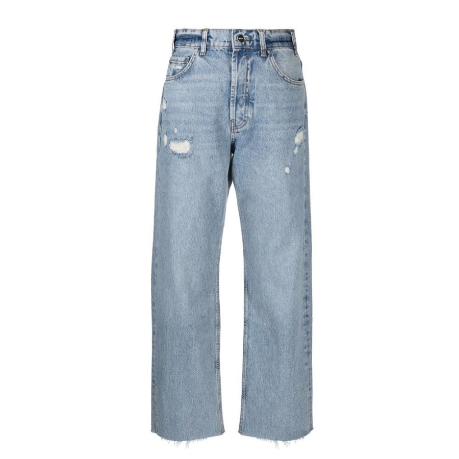 Dame Anine Bing Jeans | Anine Bing - Gavin Jeans Lys Bla