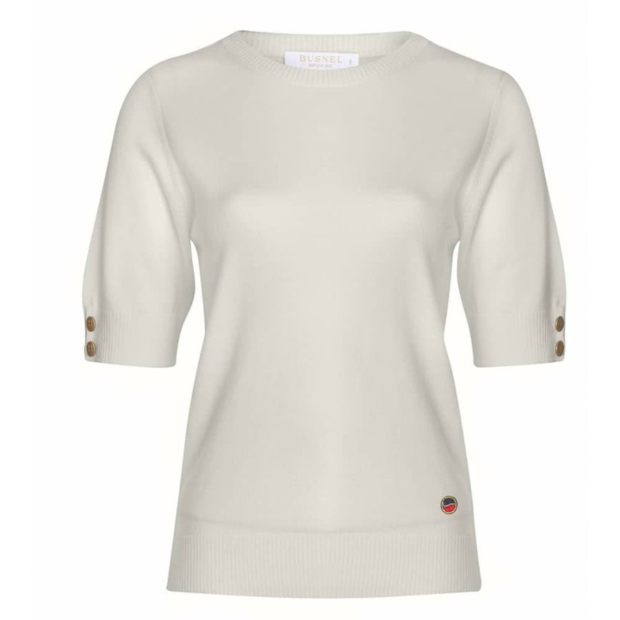 Dame Busnel Strik | Busnel - Lucca Top Off White