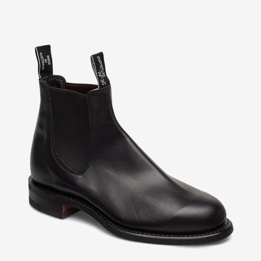 Dame RM Williams Dame Stovler | R. M. Williams - Wentworth Boots Black