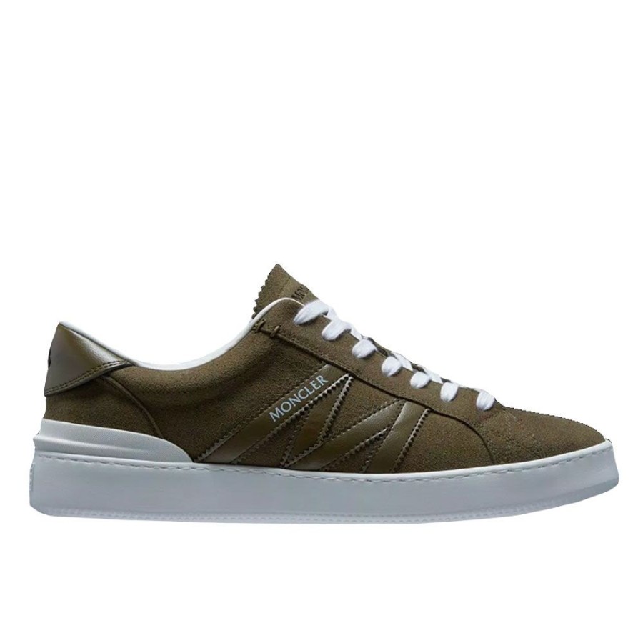 Herren MONCLER HERRE Sneakers | Moncler - Monaco M Sneakers Army