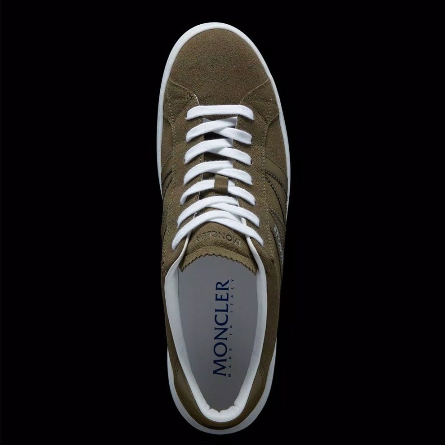 Herren MONCLER HERRE Sneakers | Moncler - Monaco M Sneakers Army