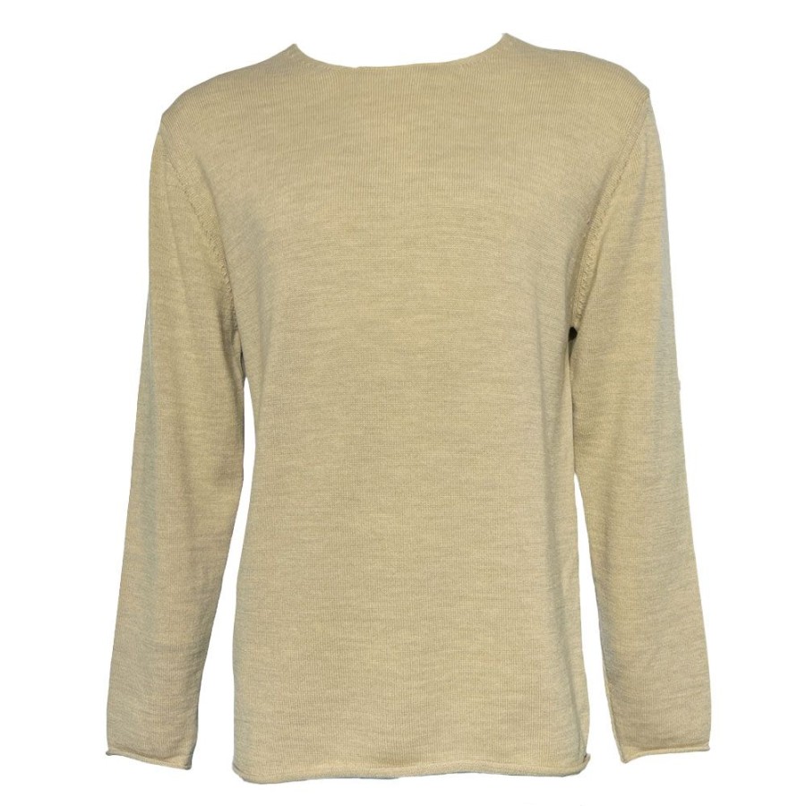 Herren Daniele Fiesoli Strik | Daniele Fiesoli - Pullover Knit Sand