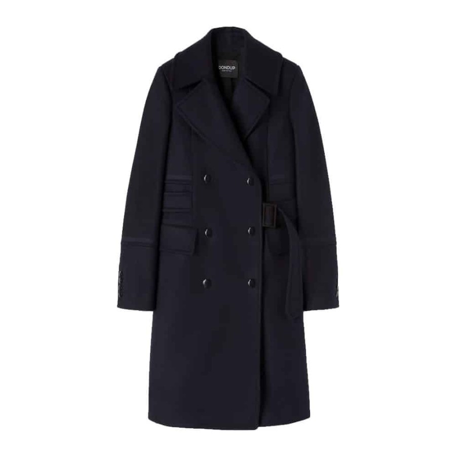 Dame Dondup Overtoj | Dondup - Cappotto Frakke Marine