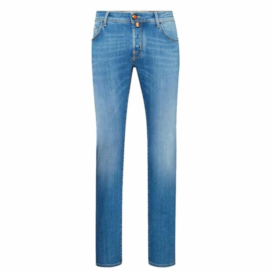 Herren Jacob Cohu00ebn MEN Jeans | Jacob Cohu00Ebn - Nick Slim Jeans Lys Bla