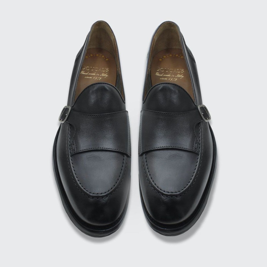 Herren Doucal's MEN Loafers | Doucal'S - Monk Strap Loafers Sort