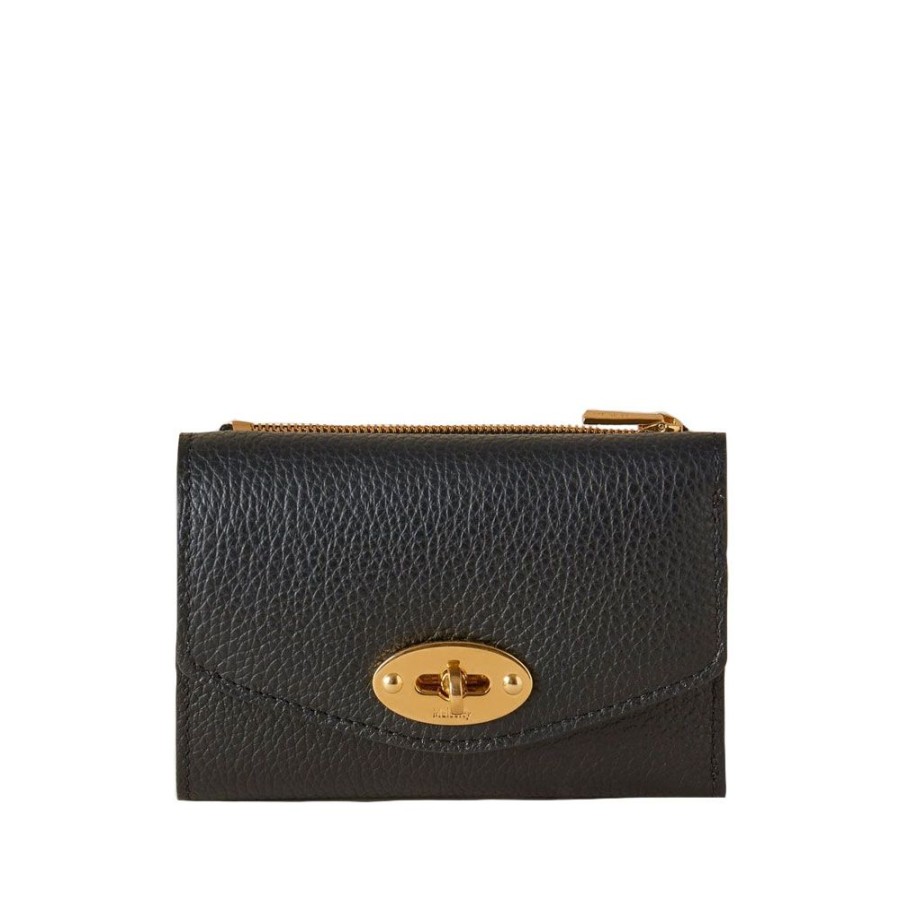 Dame Mulberry Punge | Mulberry - Darley Folded Multi-Card Wallet, Black