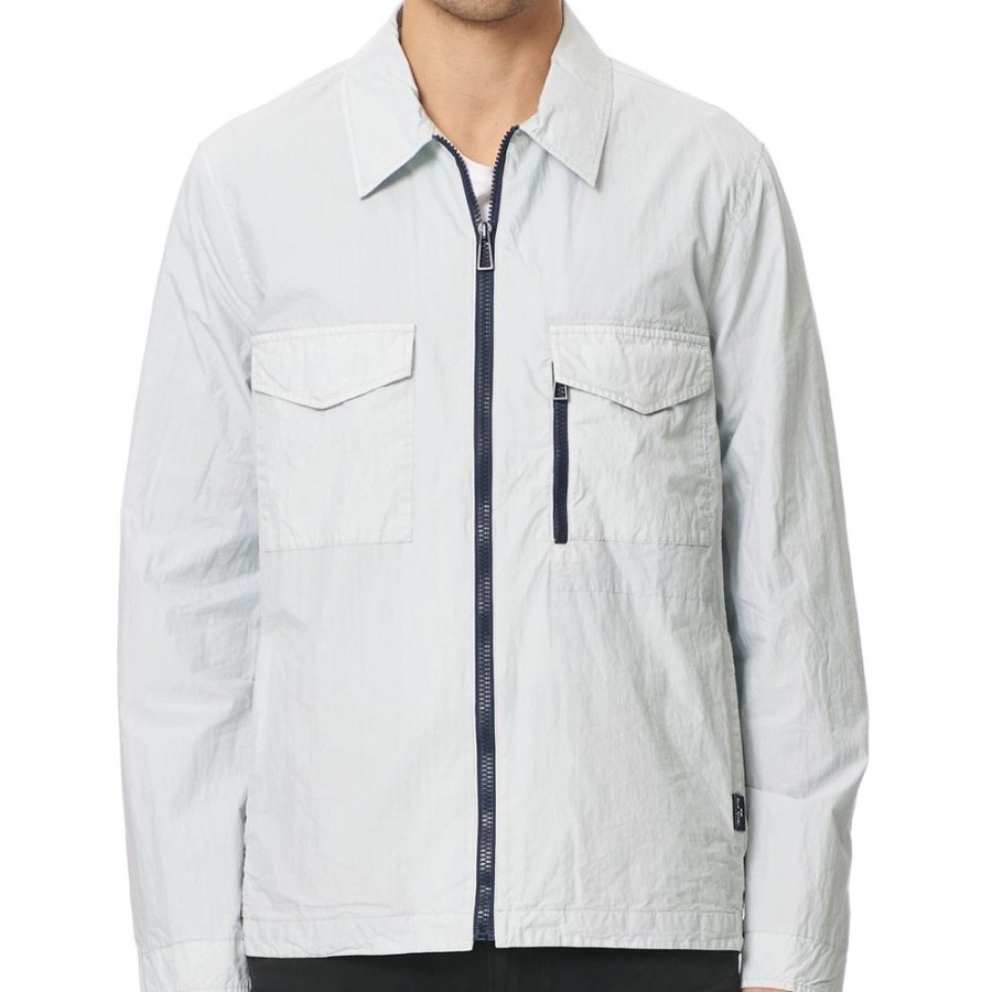 Herren Paul Smith Overtoj | Ps By Paul Smith - Jacket Lys Gra