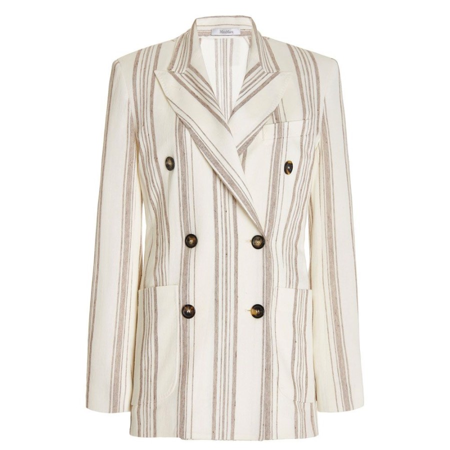 Dame MaxMara Blazere | Max Mara - Alloro Blazer Stribet